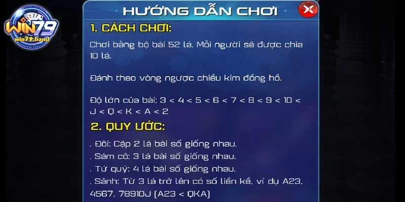 Những bộ bài thường xuyên xuất hiện trong game 