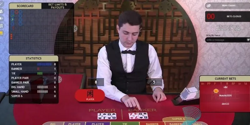 Sơ lược về Super Six Baccarat